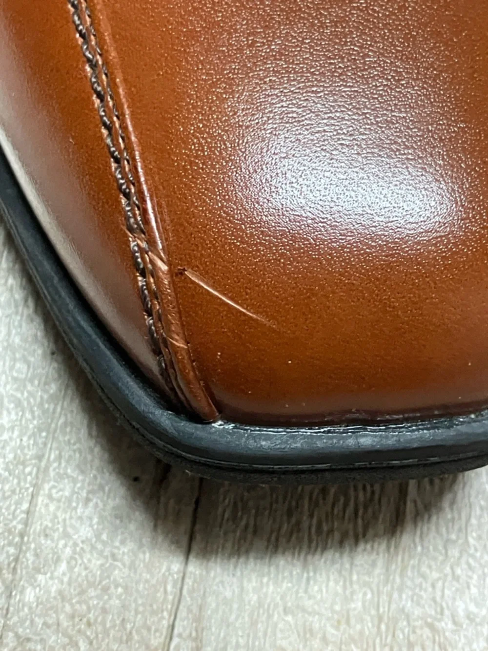 Florsheim Men's Tan Leather Lace-Up Dress Shoes